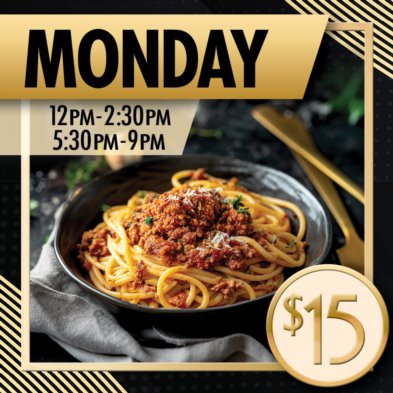 Monday: Any Pasta 