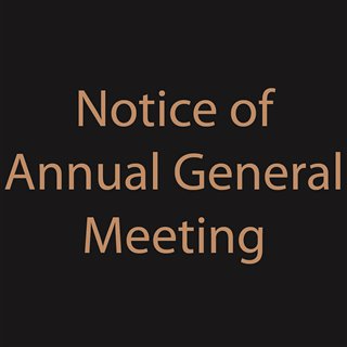 Notification of Annual General Meeting 