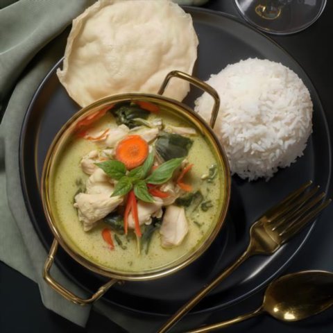 Thai Chicken Green Curry (gf)