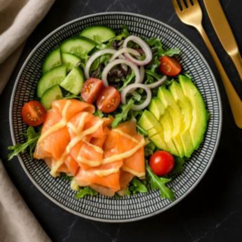 Smoked Salmon Salad (gf) (Cafe Menu)