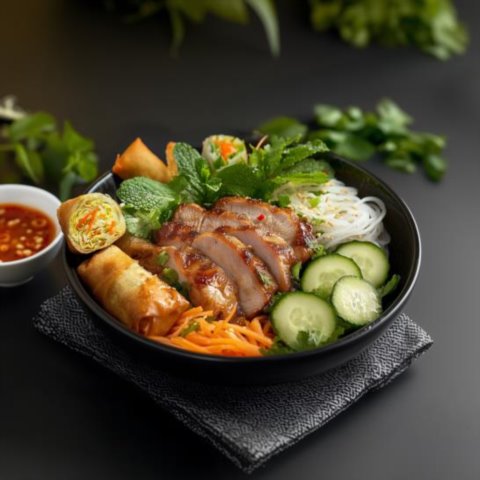 Vietnamese Vermicelli Salad