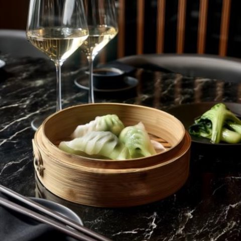 Chives & Seafood Dumplings