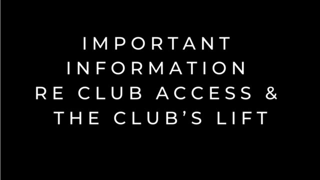 Lift Access