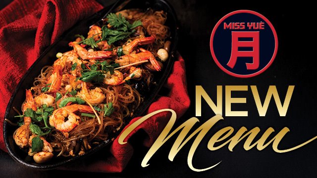 Miss Yue New Menus