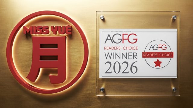 Miss Yue Wins Good Food Guide Award