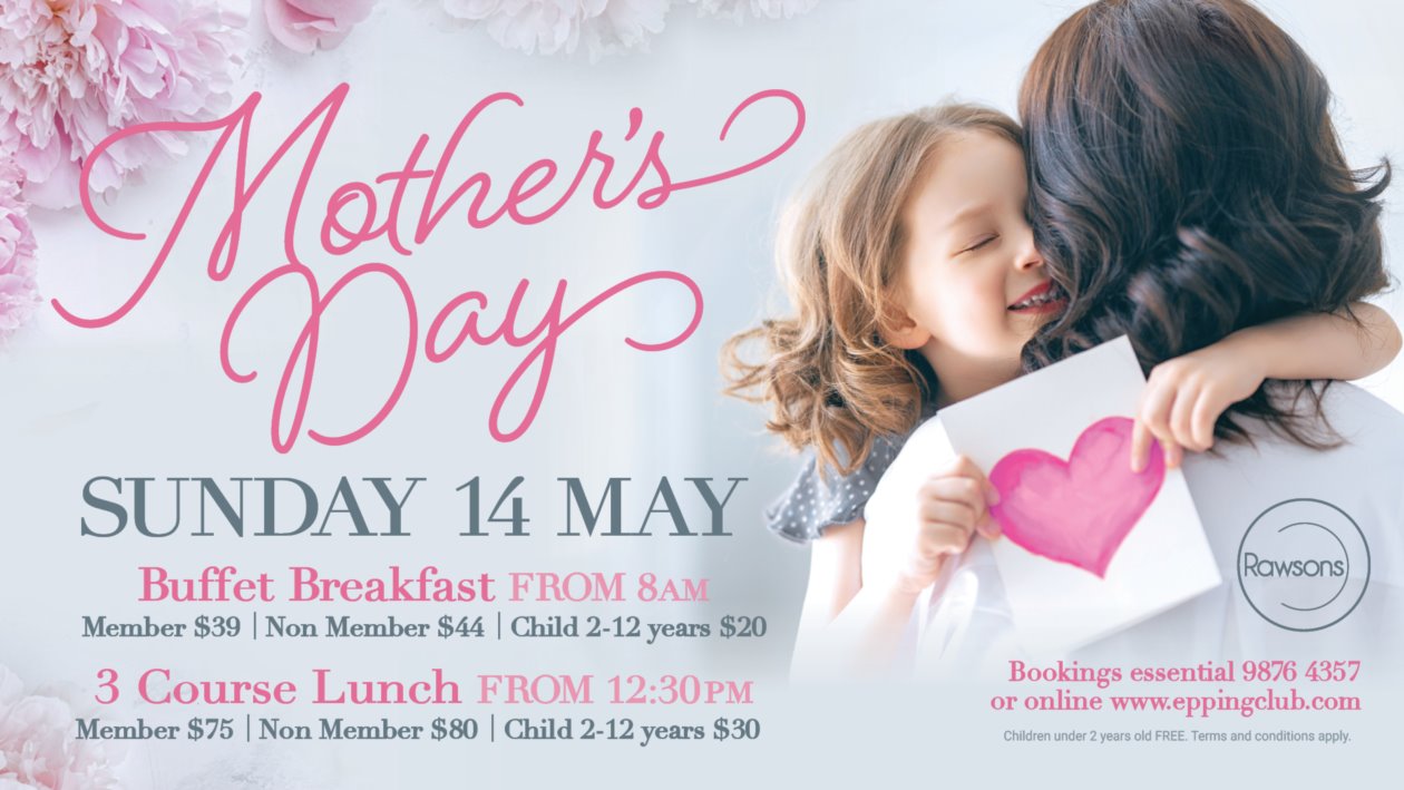 Mother's Day Breakfast & Lunch